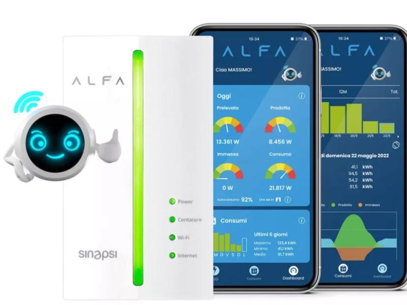 Nuovo Misuratore Energia Alfa Sinapsi